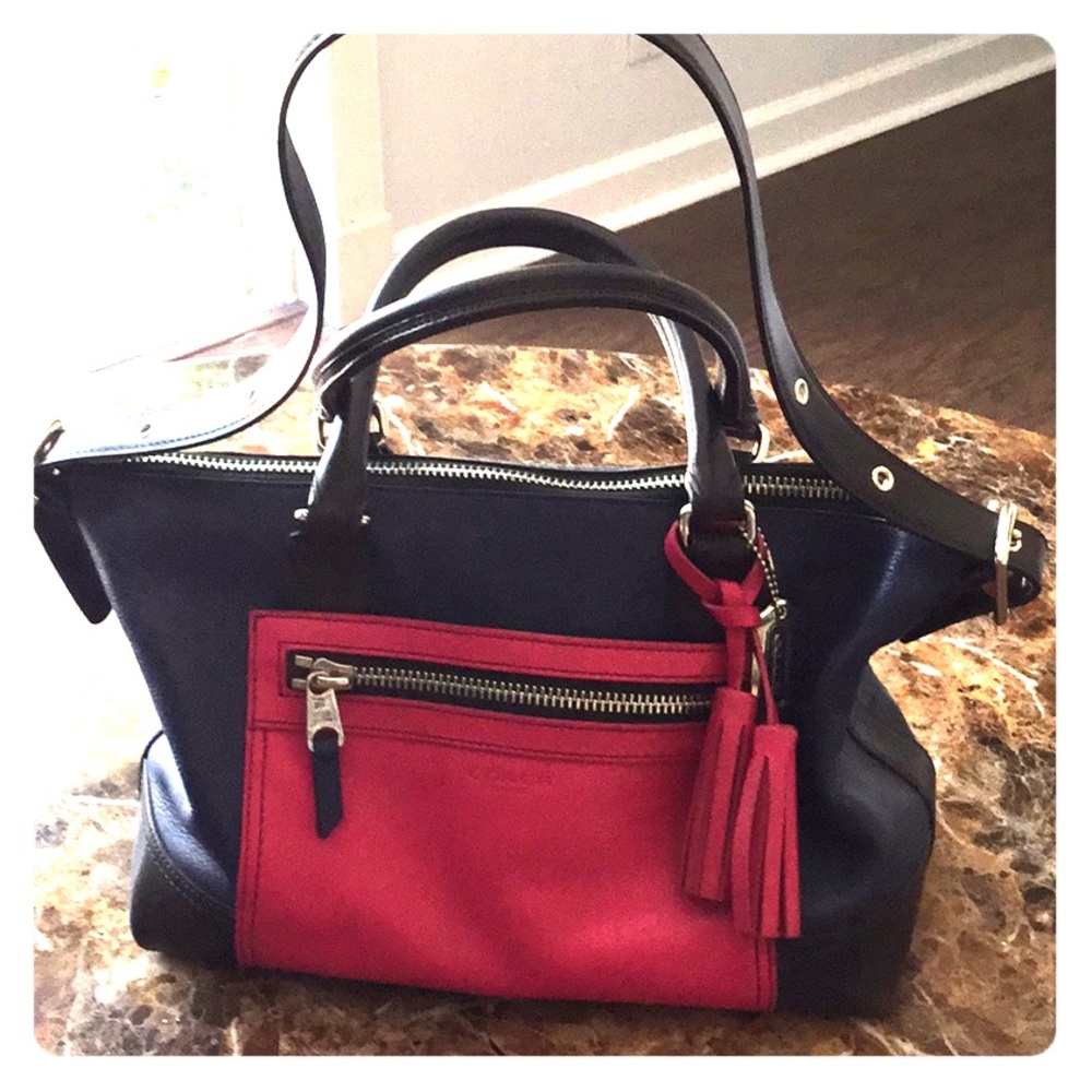 Leather Satchel handbag